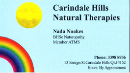 Carindale Hills Natural Therapies Carindale Hills
